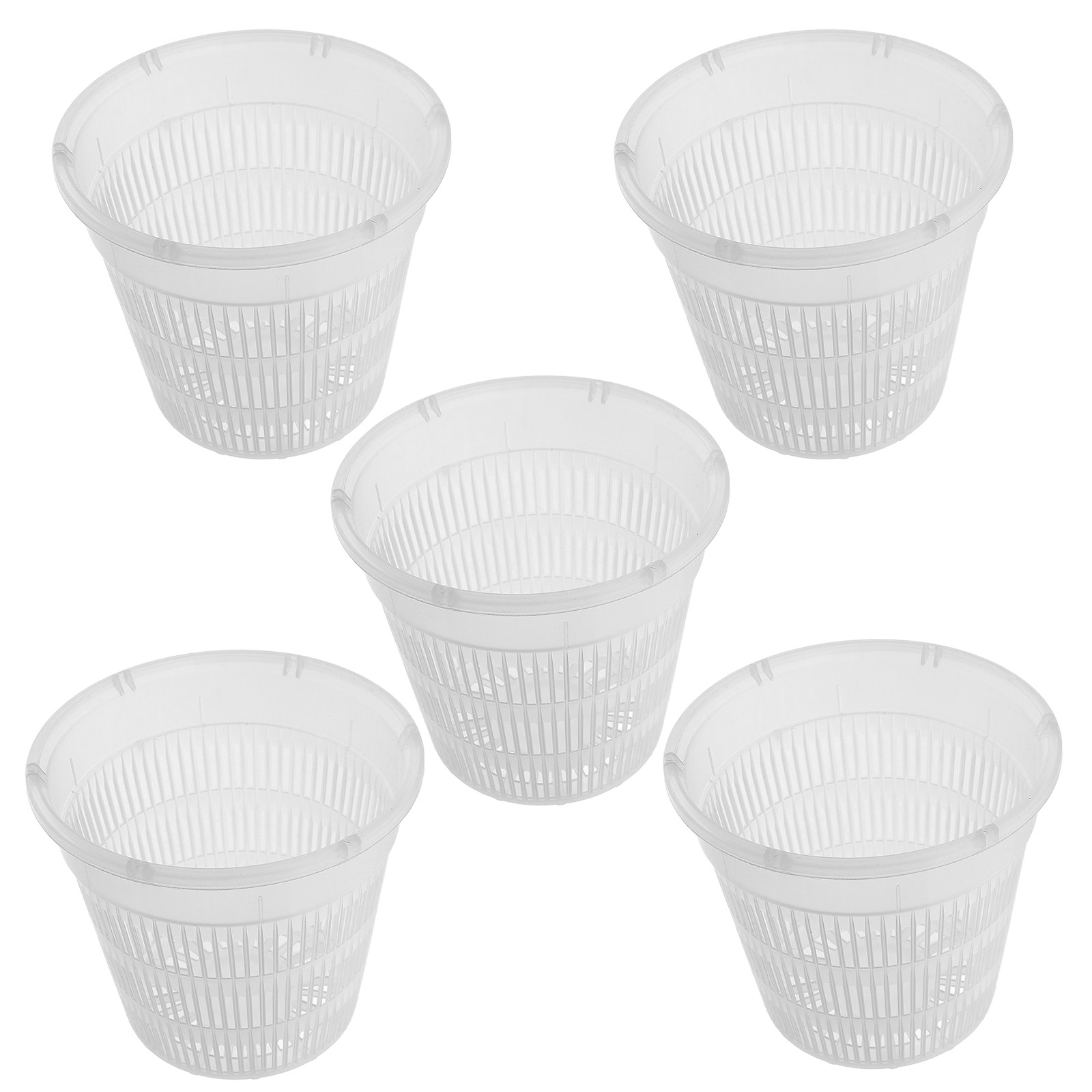 5個入り、水耕栽培用ネットポット、プラスチック製バスケット、 - Indoor Plants のレビューと価格