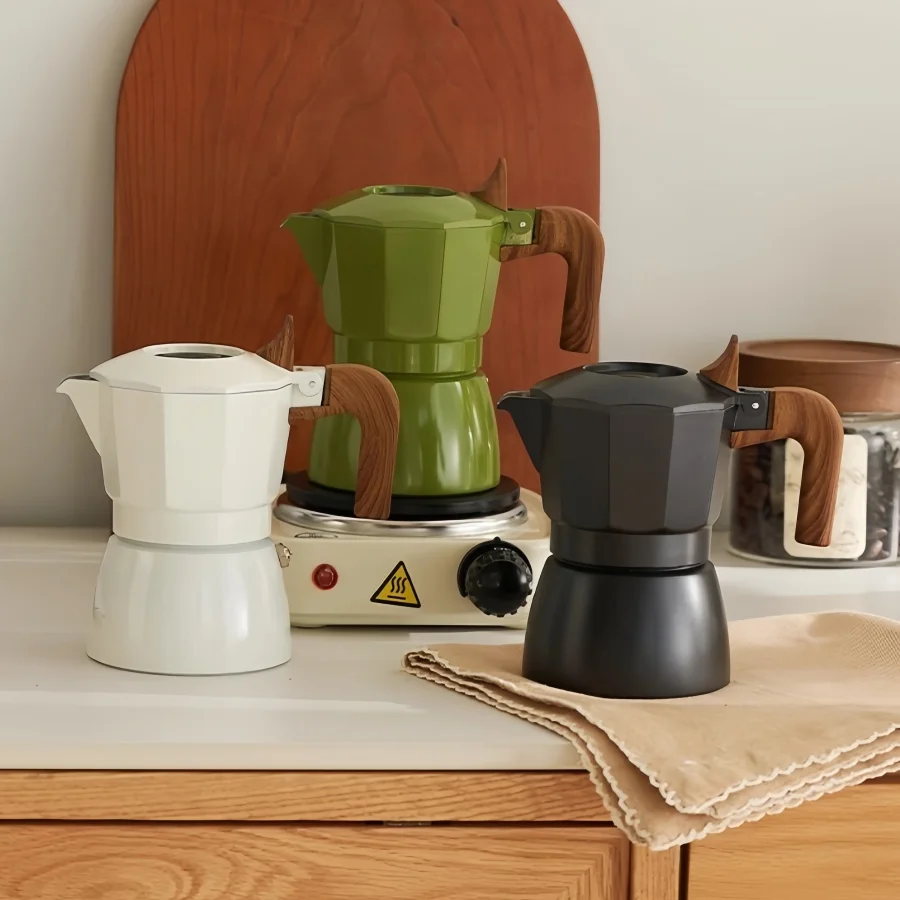 100 ミリリットルダブルバルブコーヒーポットエスプレッソ抽 - Pothos のレビューと価格