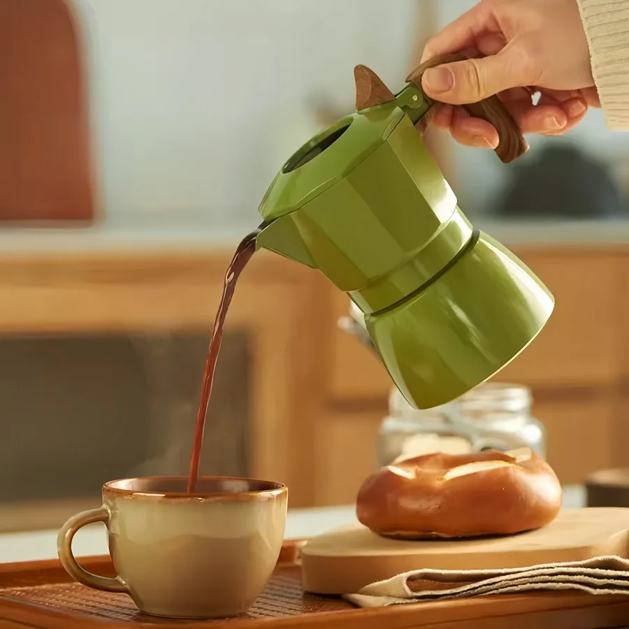 100 ミリリットルダブルバルブコーヒーポットエスプレッソ抽 - Pothos のレビューと価格