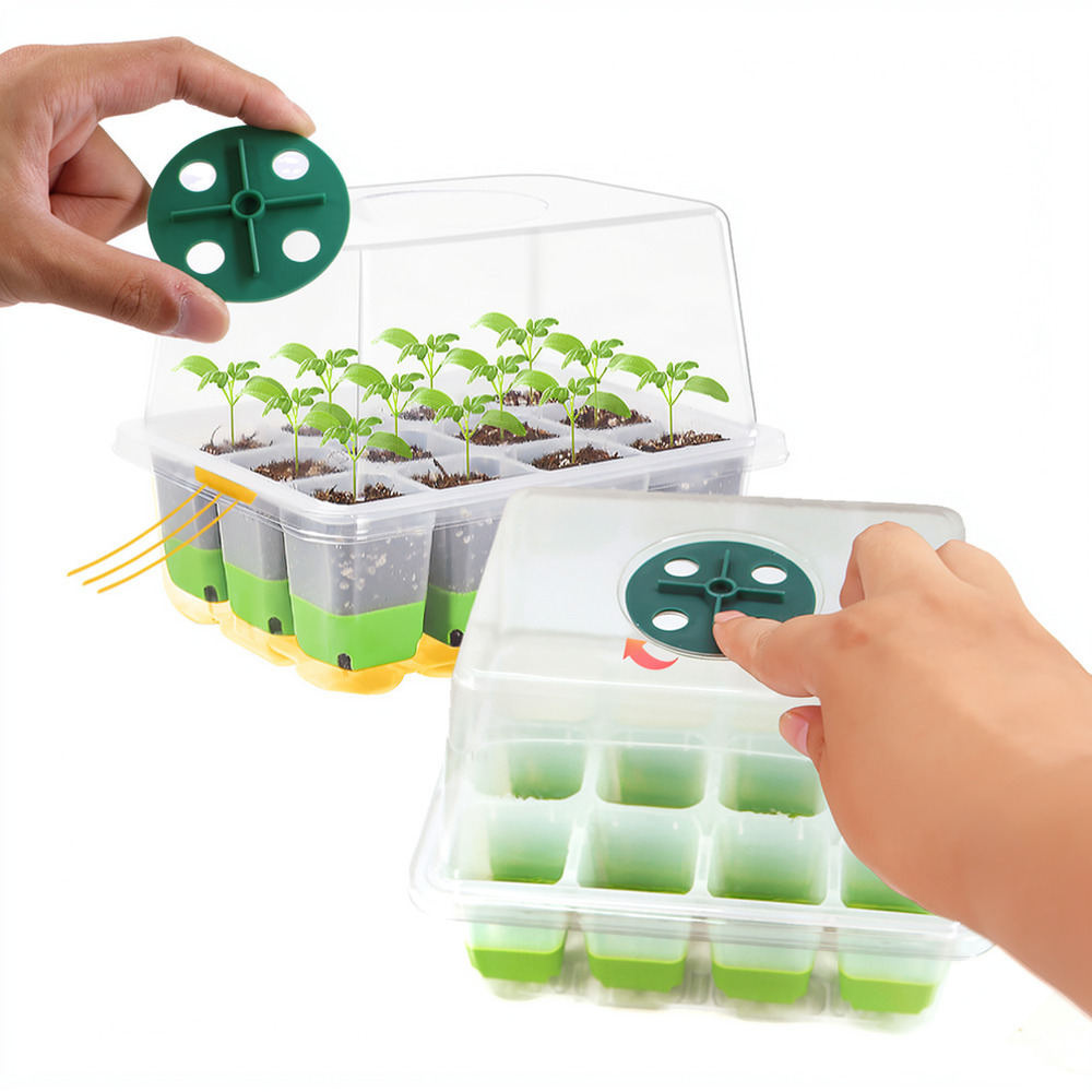 再利用可能なシリコン製育苗箱、植物の増殖用トレイ、室内用多肉 - Indoor Plants のレビューと価格