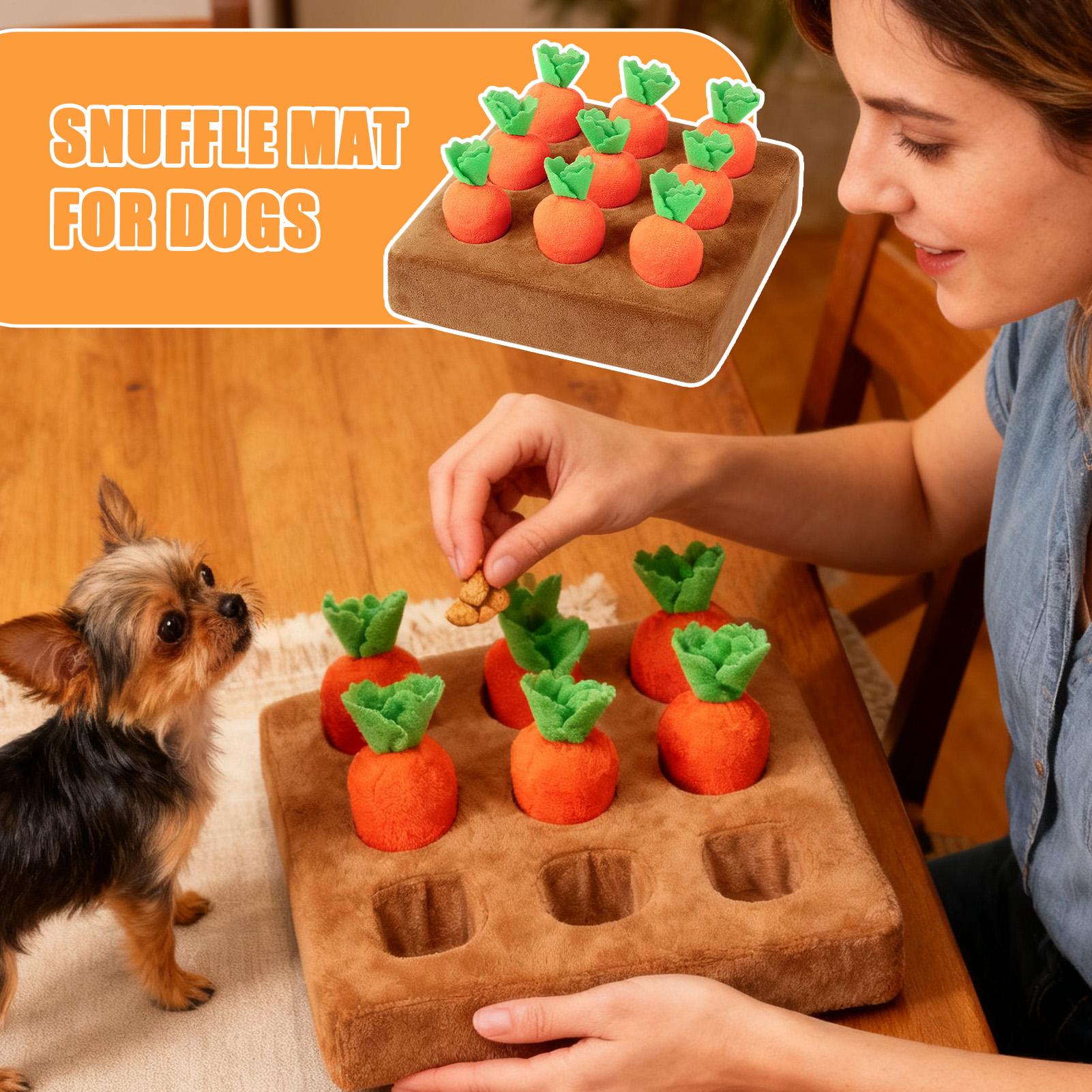 ペット用キャロット型インタラクティブおもちゃ 犬用おもちゃ  - Repotting Mat のレビューと価格