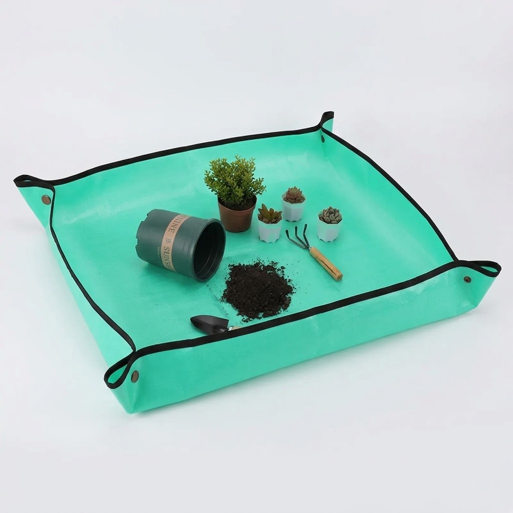 防水性のある植物植え替えマット、屋内多肉植物の植え替え用、持 - Repotting Mat のレビューと価格